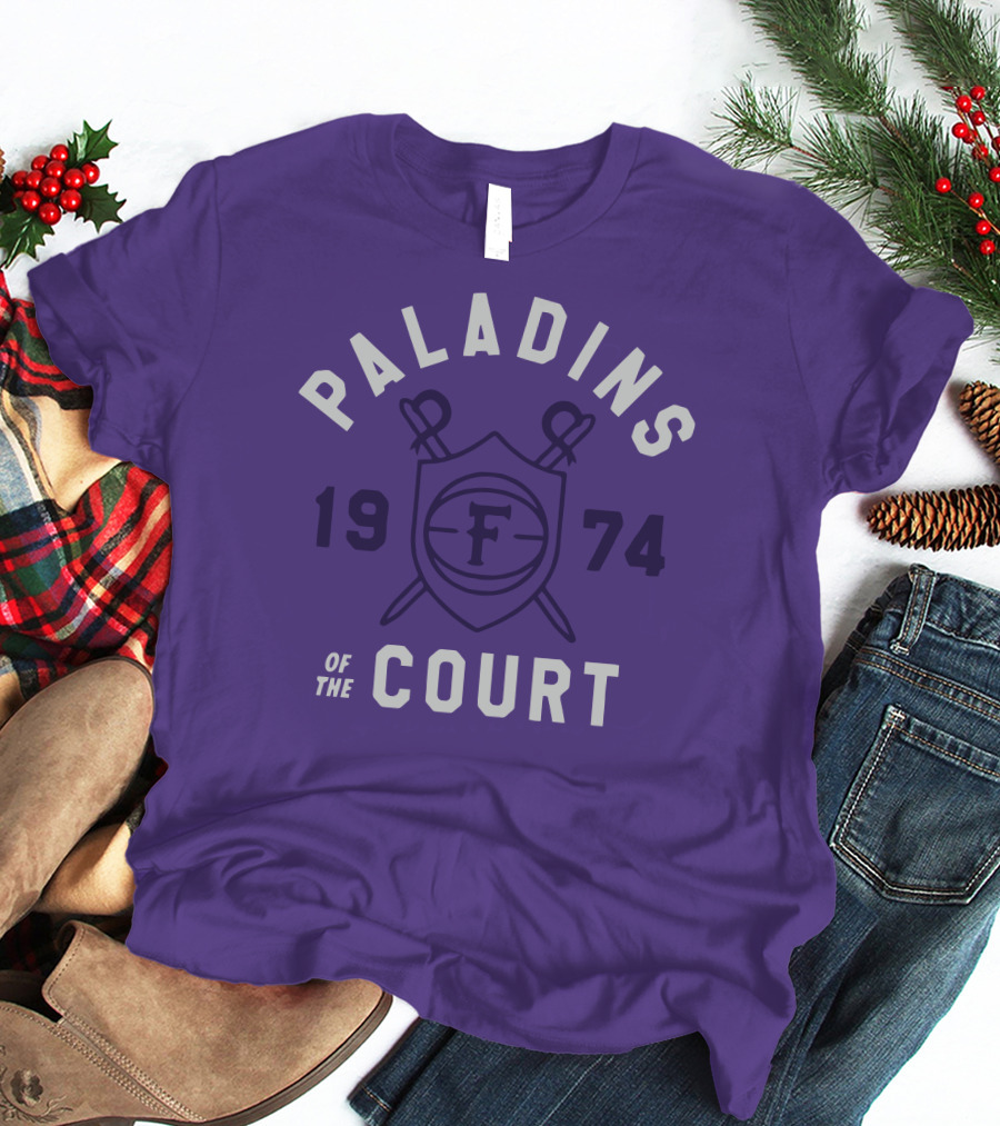 Paladins Of The Court 1974 F Shield Emblem T-Shirt