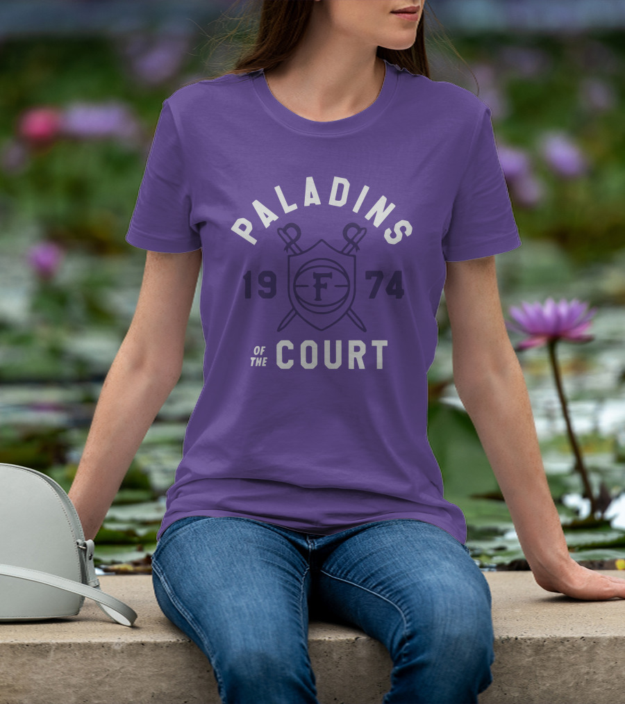 Paladins Of The Court 1974 F Shield Emblem T-Shirt