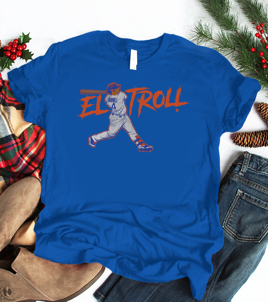 Francisco Álvarez El Troll Baseball T-Shirt