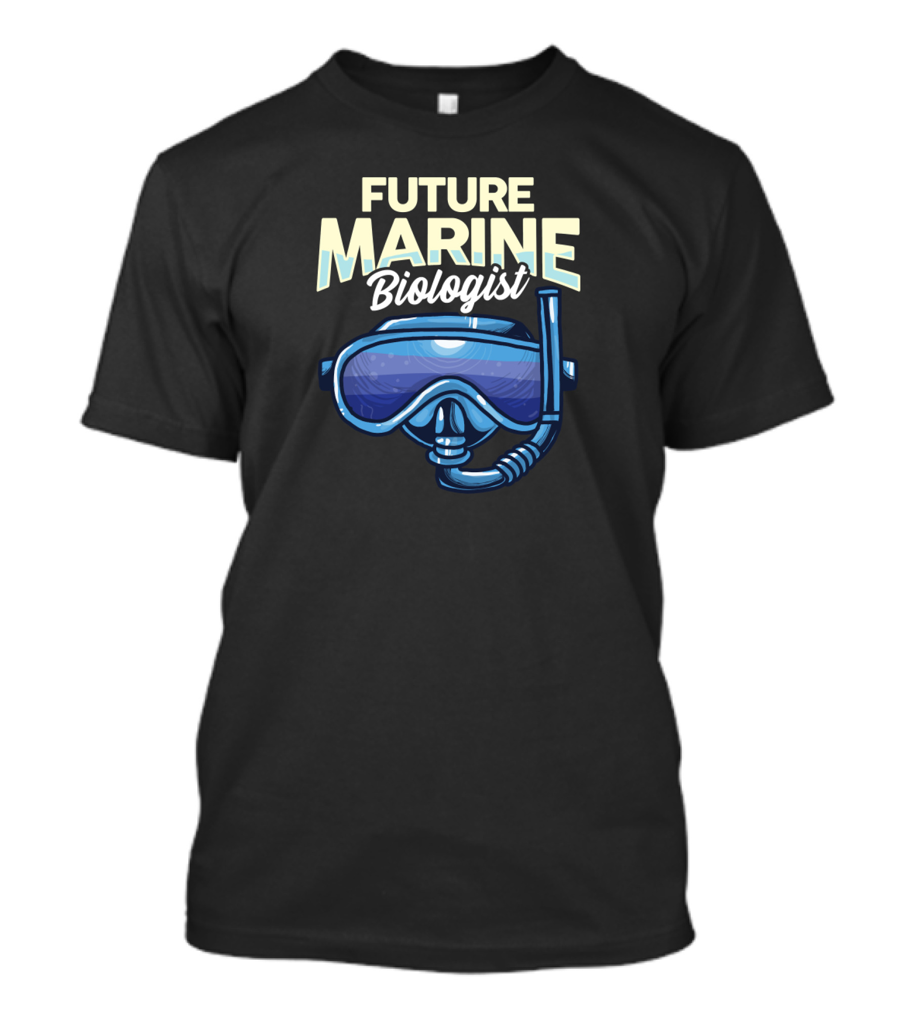 Future Marine Biologist Diver Snorkel Mask T-Shirt