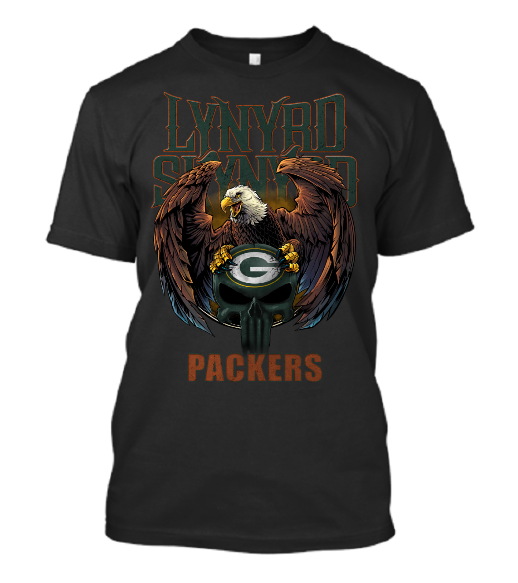 Lynyrd Skynyrd Green Bay Packers Eagle T-Shirt