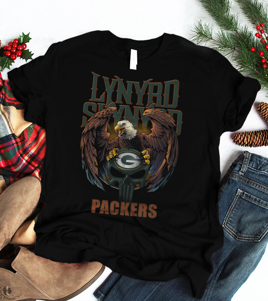 Lynyrd Skynyrd Green Bay Packers Eagle T-Shirt