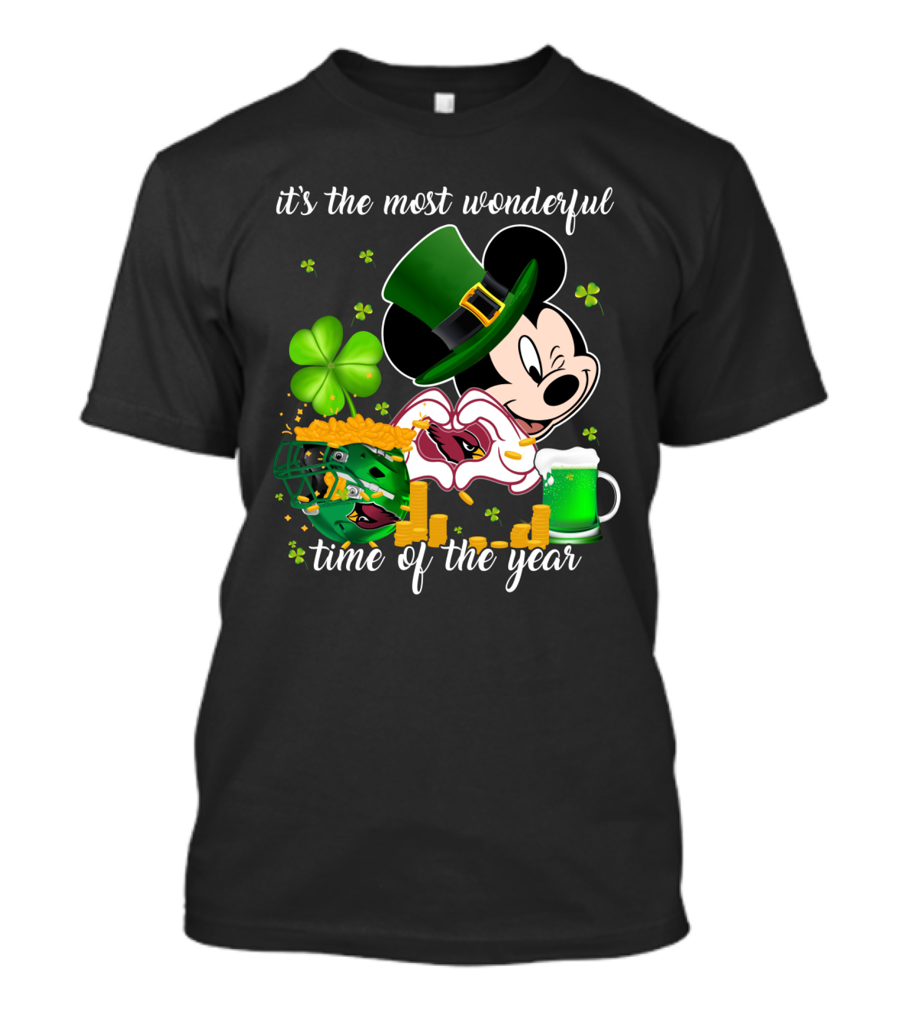 It's The Most Wonderful Time Of The Year Mk Arizona Cardinals T-Shirt