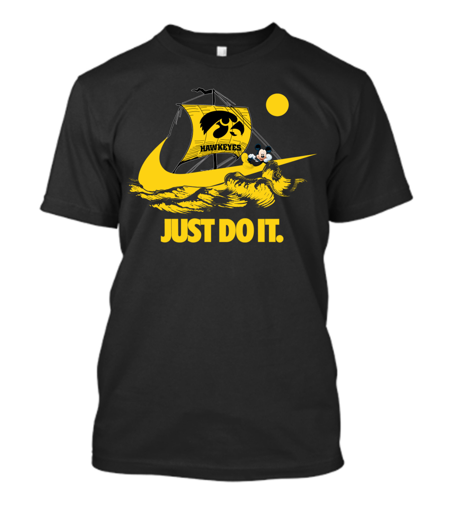 Just Do It Hawkeyes Nike T-Shirt