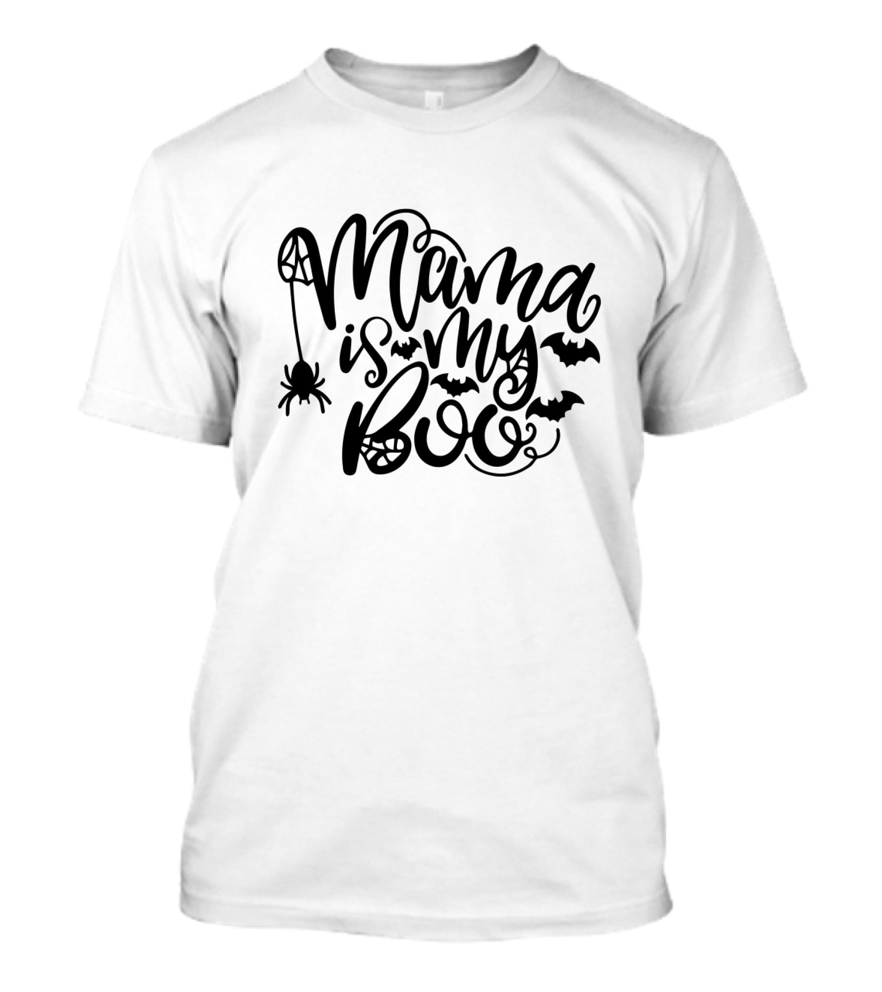 Mama Is My Boo Spider And Bats T-Shirt