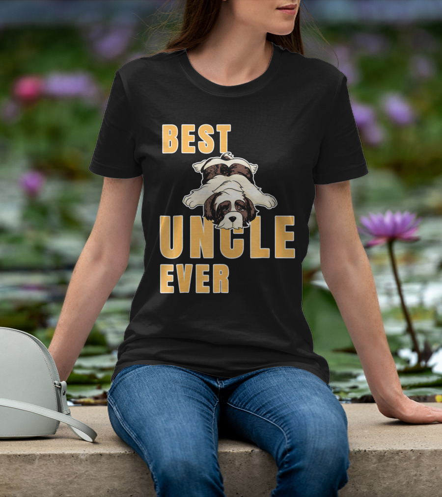 Best Shih Tzu Uncle Ever Dog T-Shirt