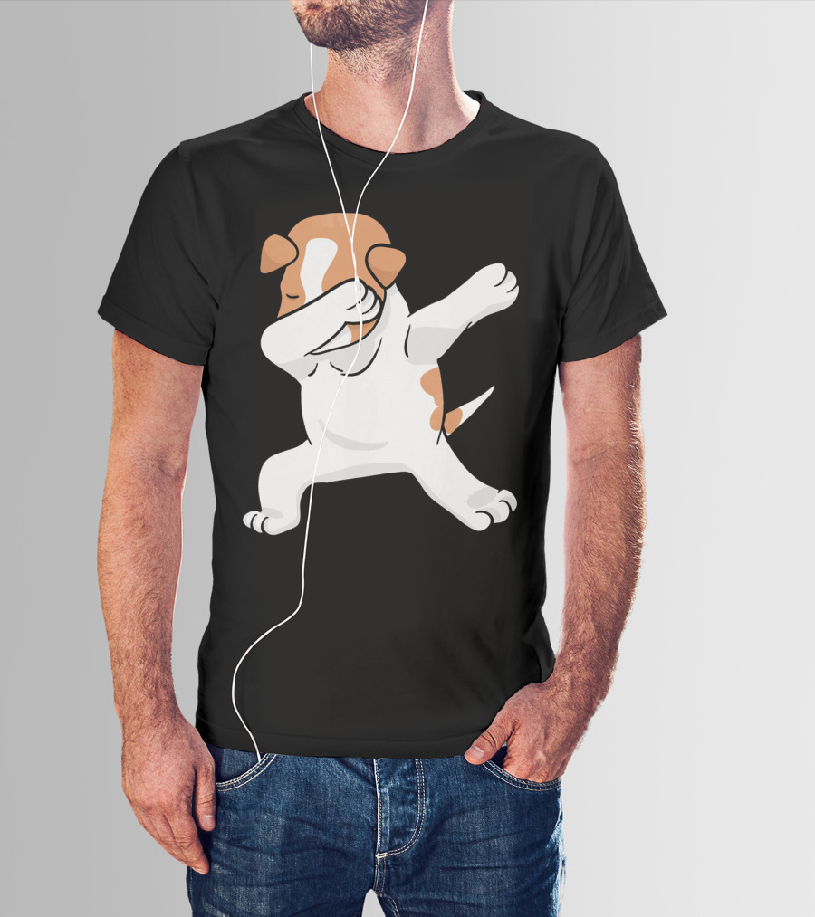 Dabbing Jack Russell Terrier Dab Dance Pose T-Shirt