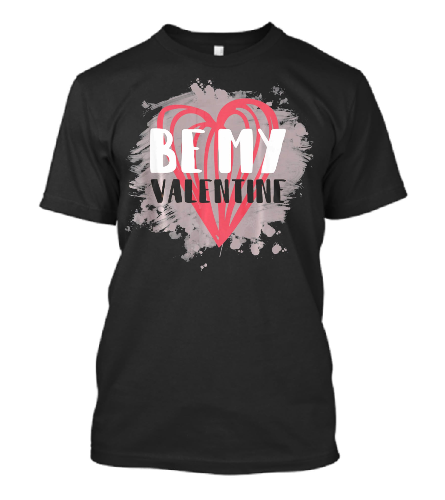 Be My Valentine Matching Family Group Heart T-Shirt