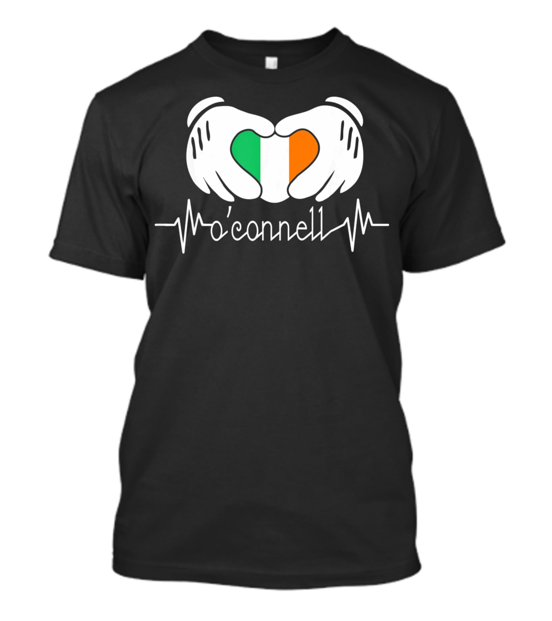 Irish Heartbeat O'Connell Hands Flag T-Shirt