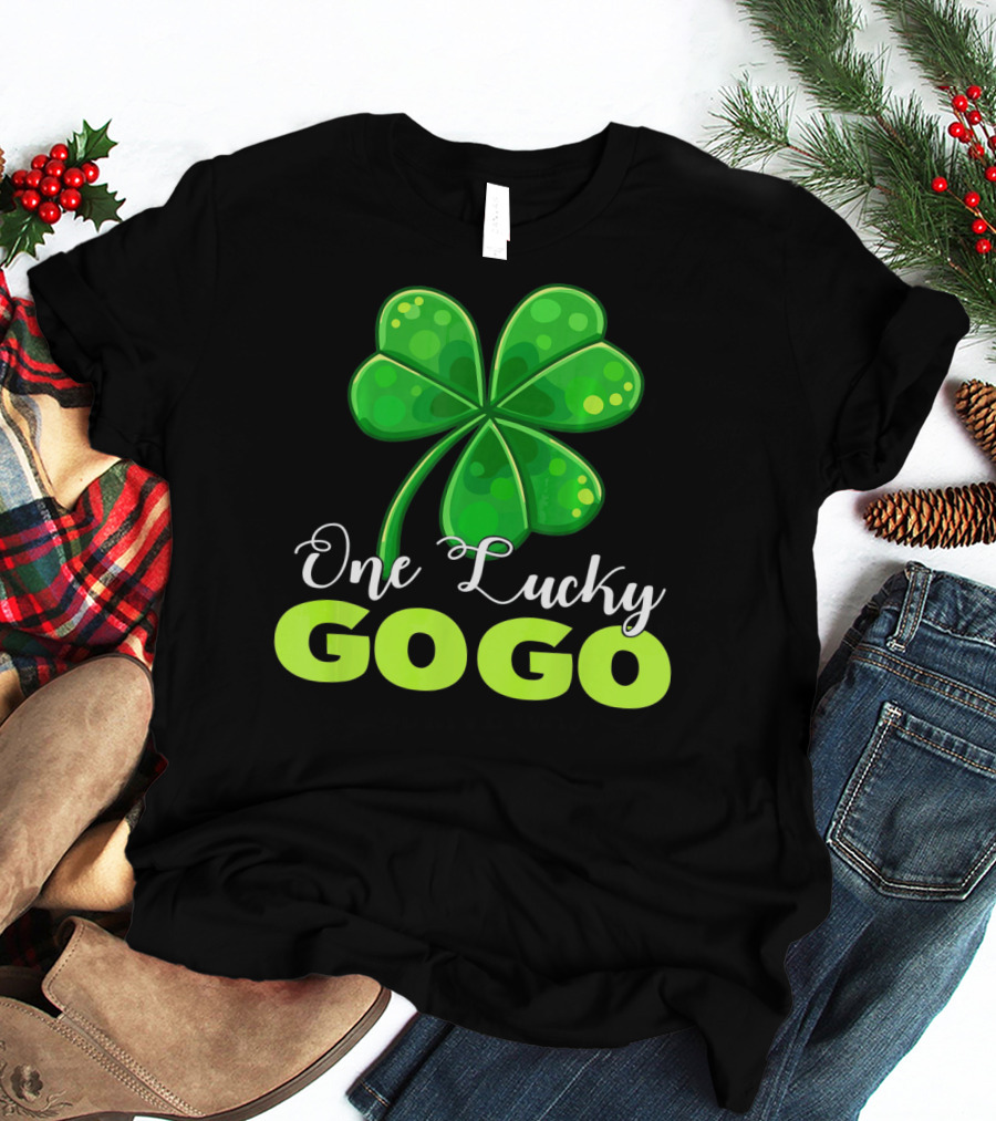 One Lucky Gogo Clover T-Shirt
