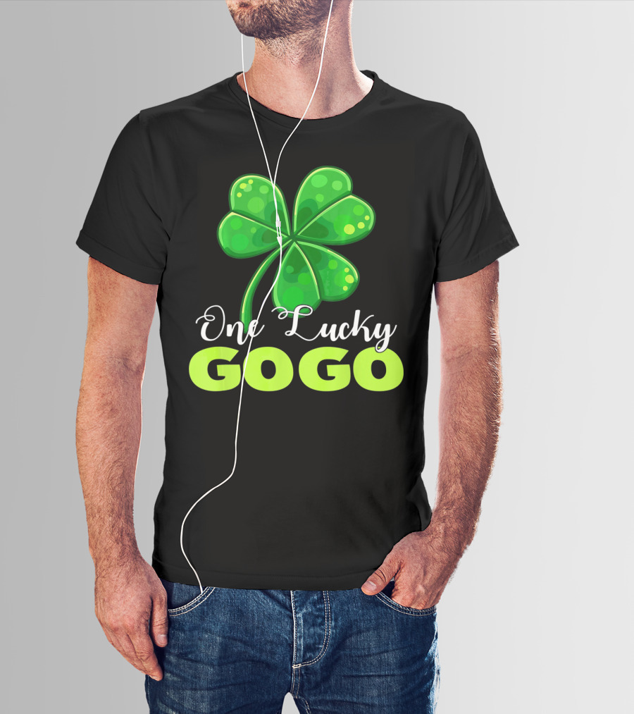 One Lucky Gogo Clover T-Shirt