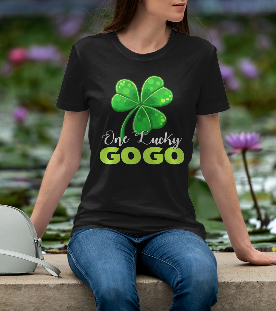 One Lucky Gogo Clover T-Shirt