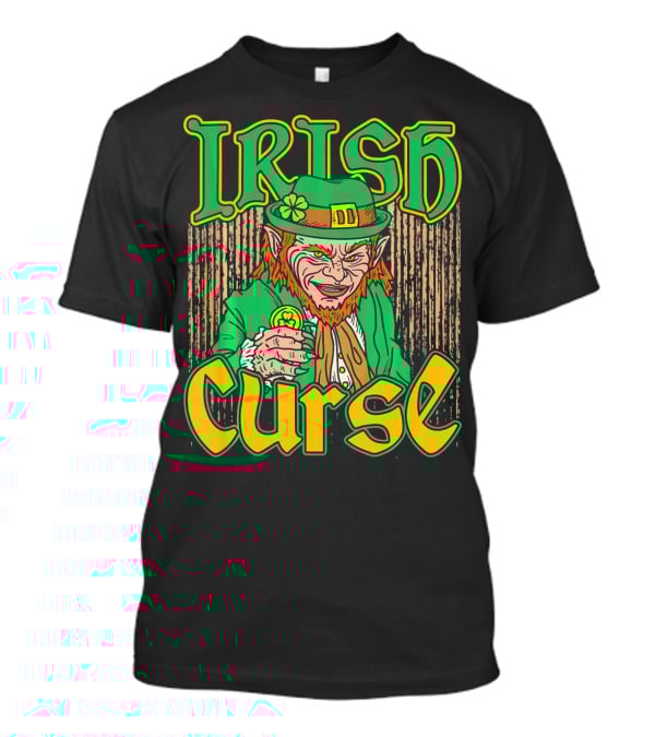 Irish Curse Leprechaun Horror Scar T-Shirt