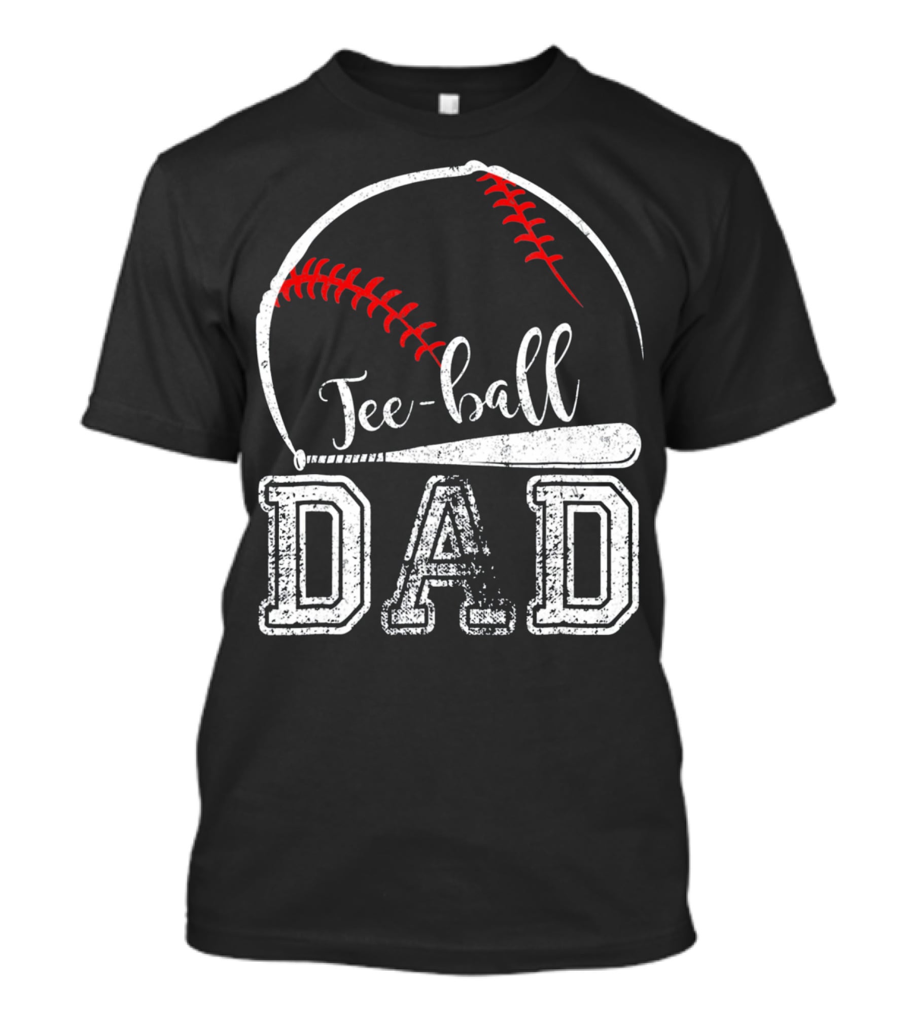 Tee-Ball Dad Mens Sport T-Shirt