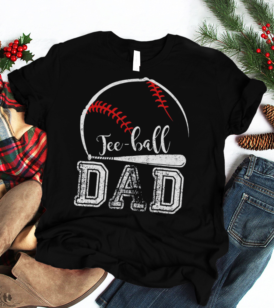 Tee-Ball Dad Mens Sport T-Shirt