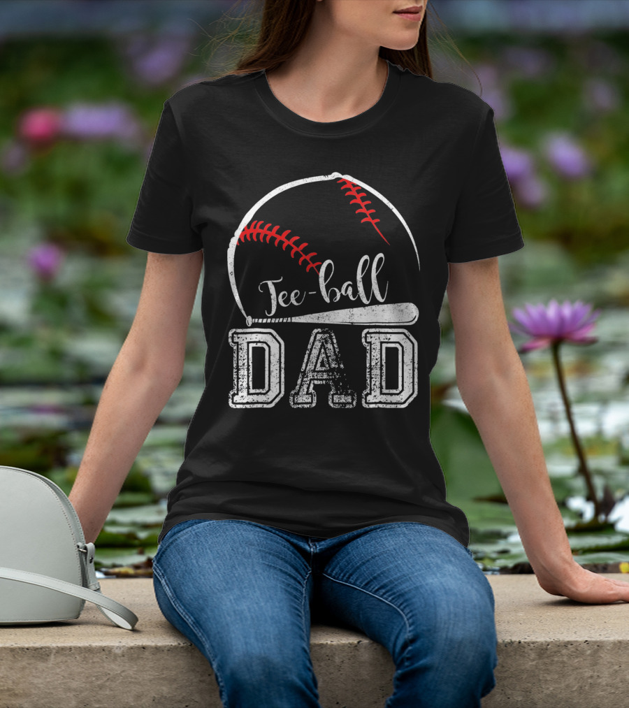 Tee-Ball Dad Mens Sport T-Shirt