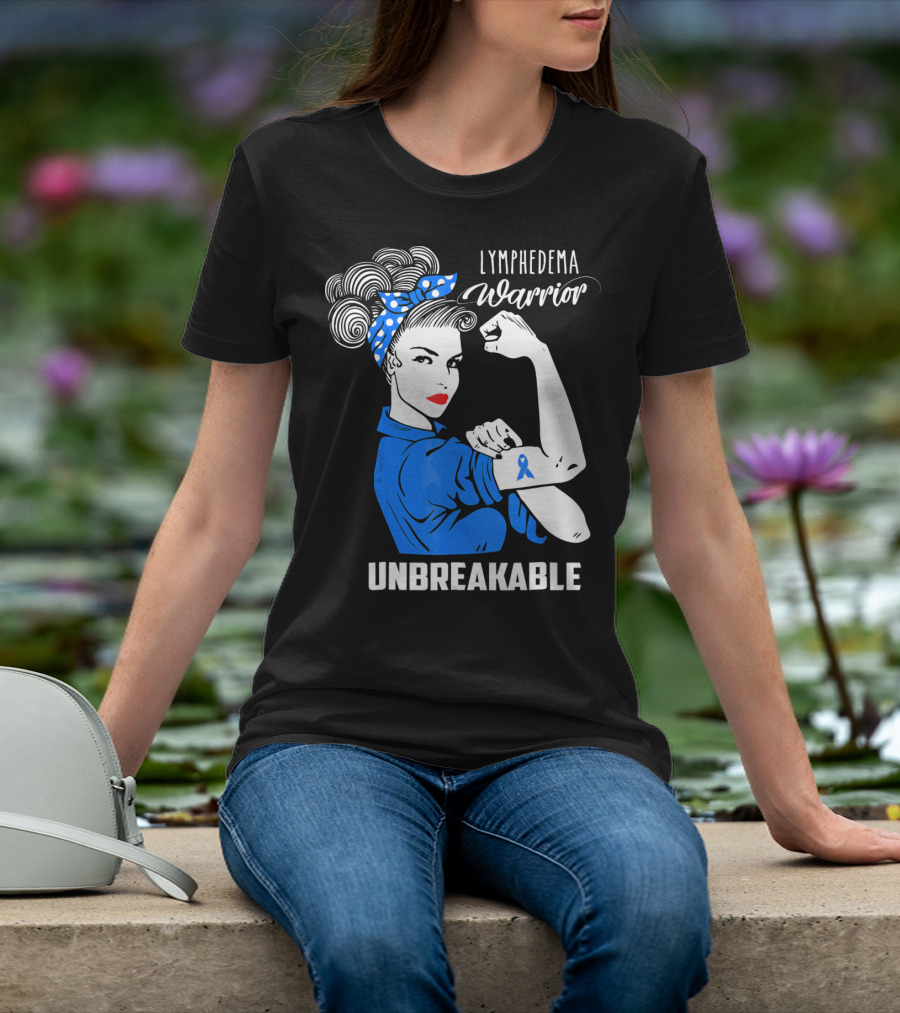 Lymphedema Awareness Warrior Unbreakable T-Shirt