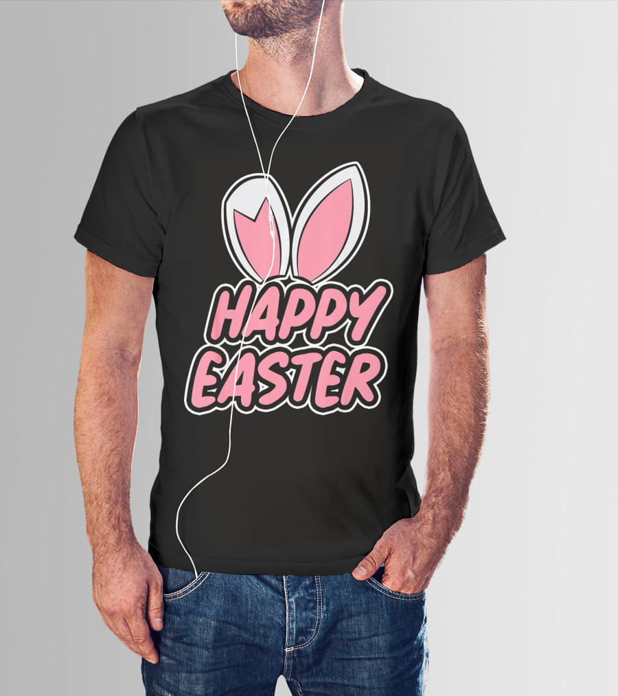 Happy Easter Bunny Ears T-Shirt