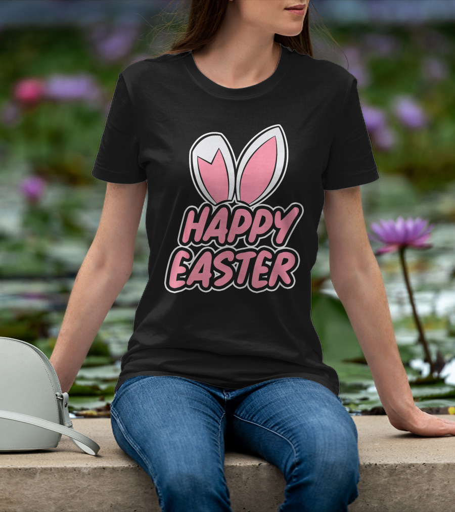 Happy Easter Bunny Ears T-Shirt