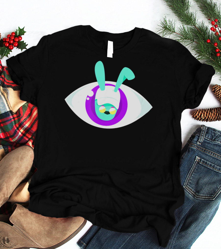 Bad Easter Bunny Big Eye Fashion Dembo Vibrant T-Shirt