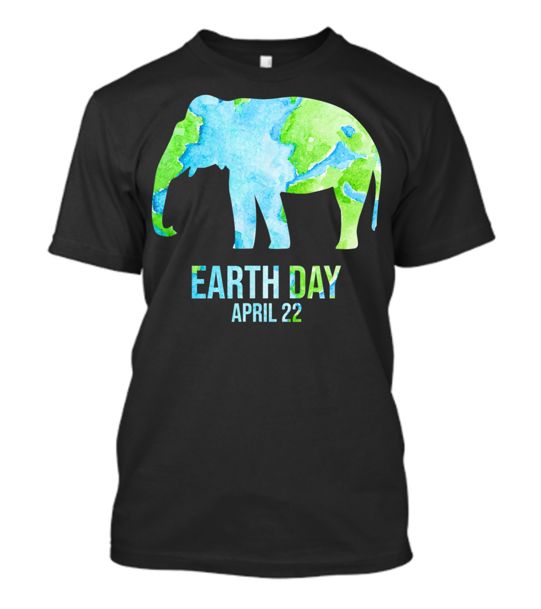 Earth Day April 22 Elephant School Event T-Shirt