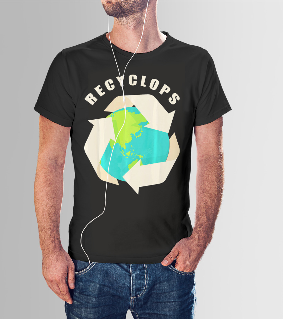 Recyclops Earth Day Recycling T-Shirt