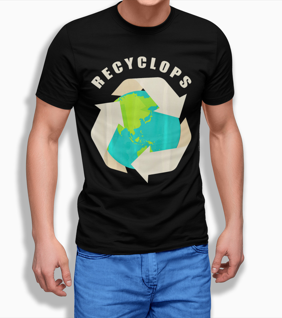Recyclops Earth Day Recycling T-Shirt