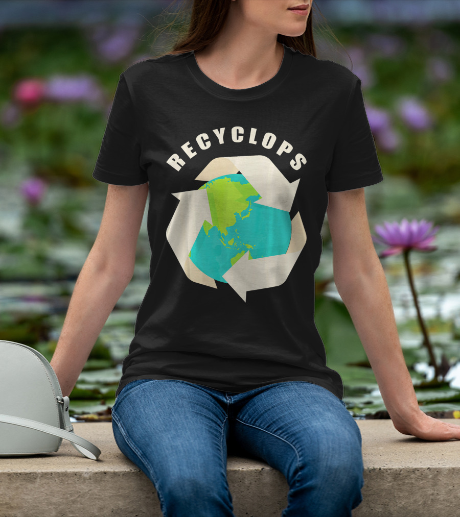 Recyclops Earth Day Recycling T-Shirt