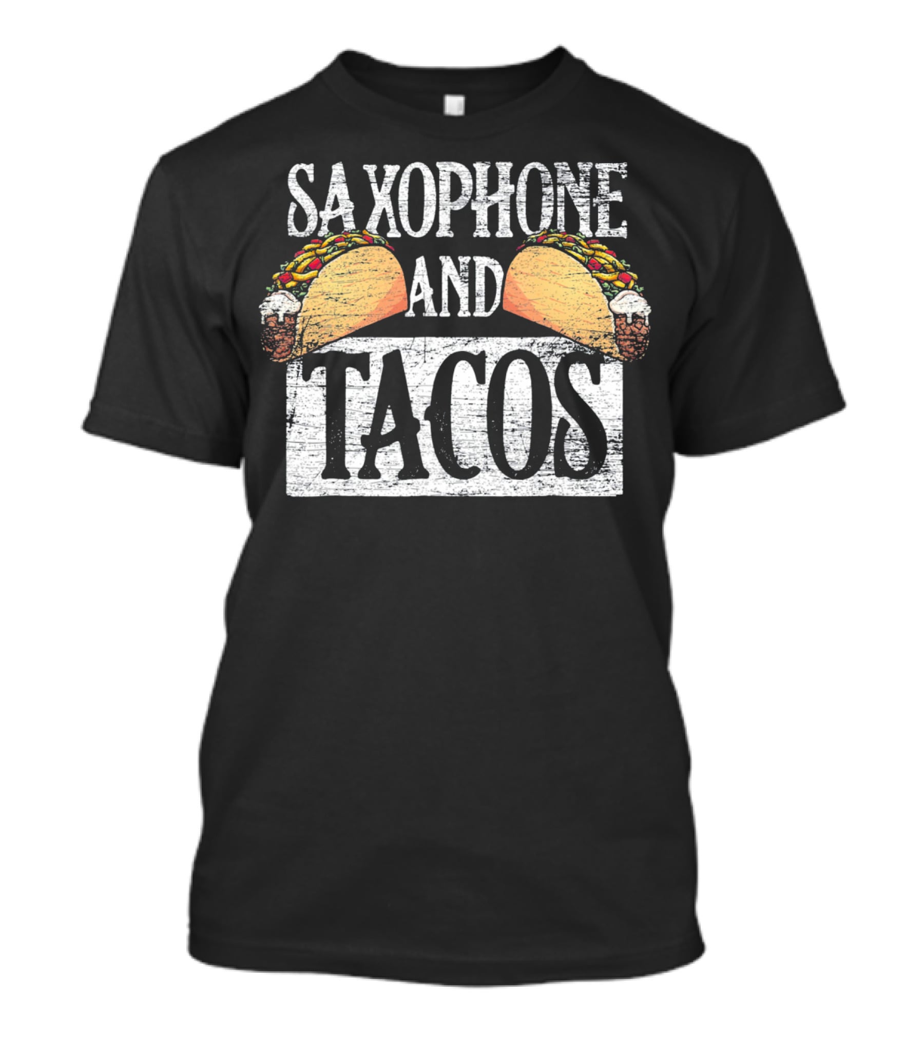 Saxophone And Tacos Cinco De Mayo T-Shirt