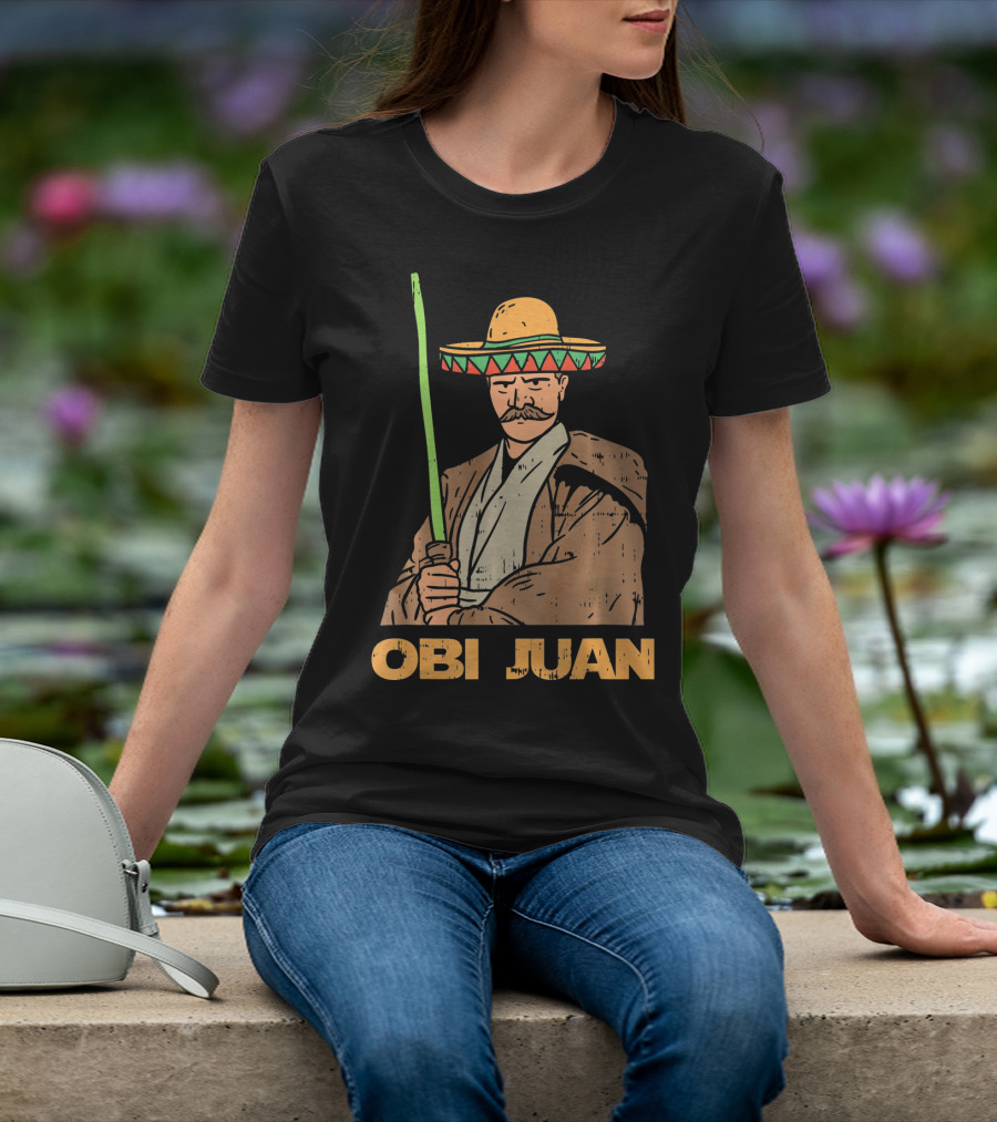 Obi Juan Mexican Sombrero Jedi T-Shirt