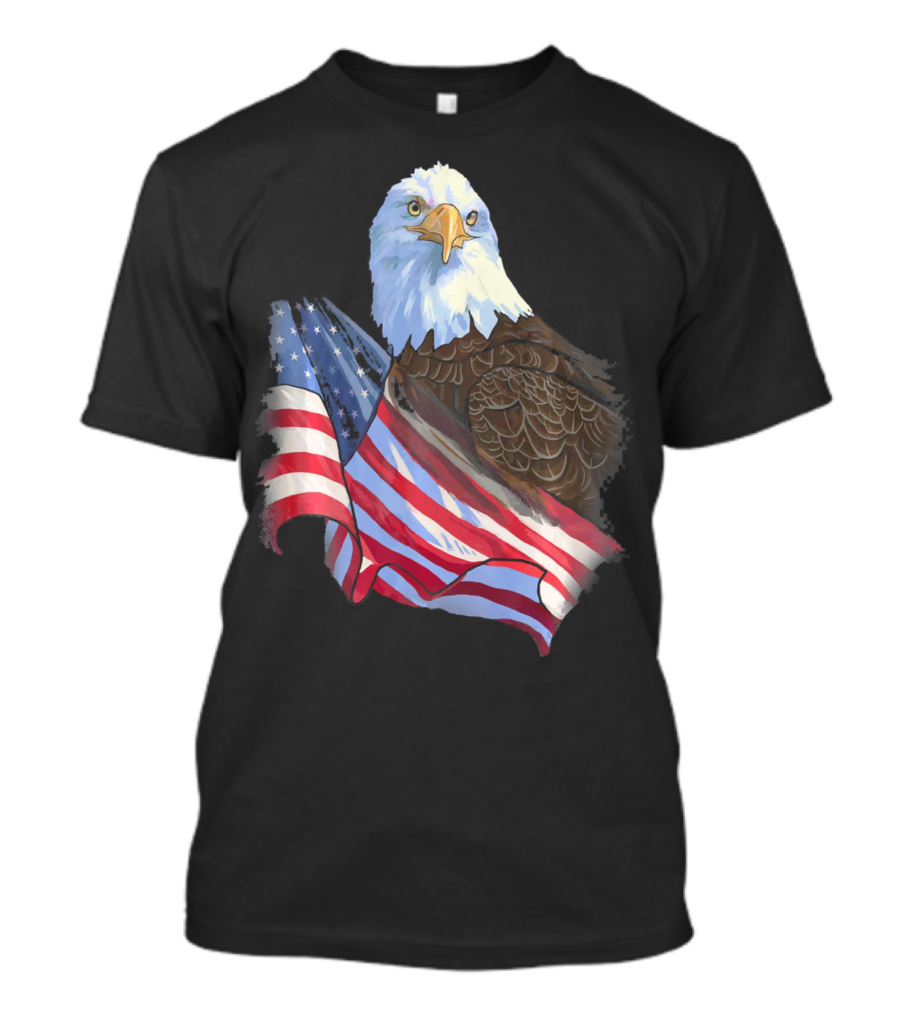 American Flag Eagle Independence T-Shirt