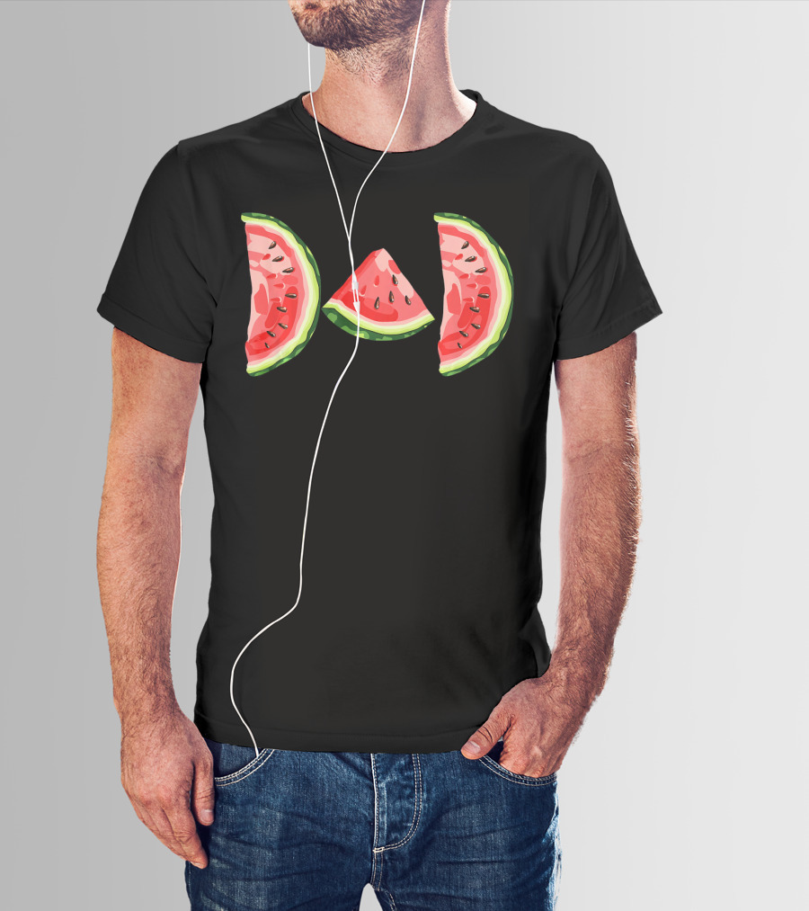 Dad Watermelon Slices T-Shirt