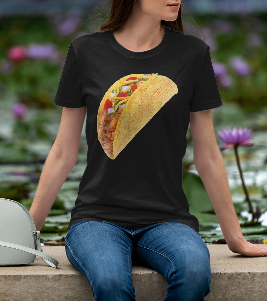 Taco Costume Mexican Food Hard Shell Taco T-Shirt