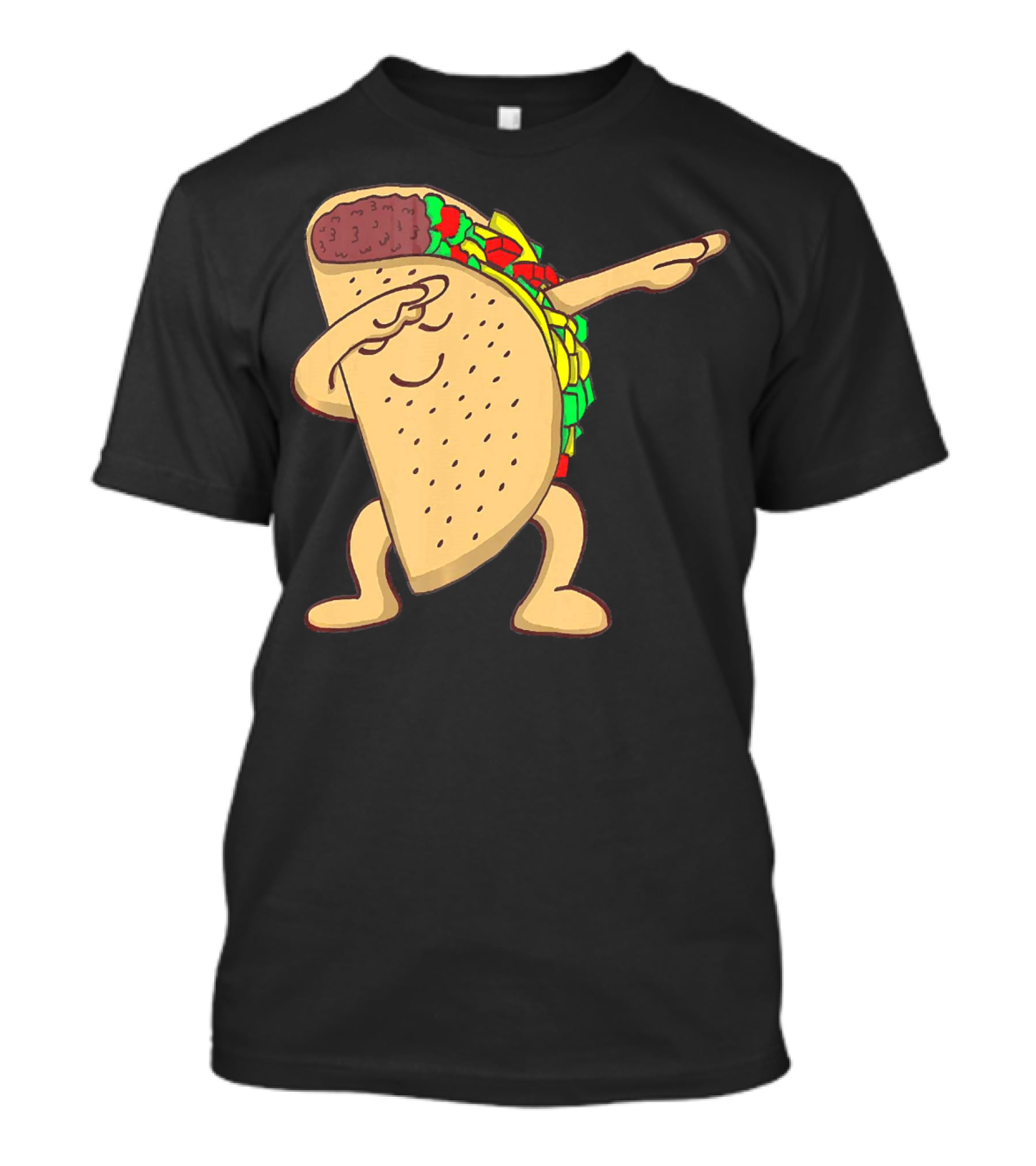 Funny Dabbing Taco Dance Pose T-Shirt