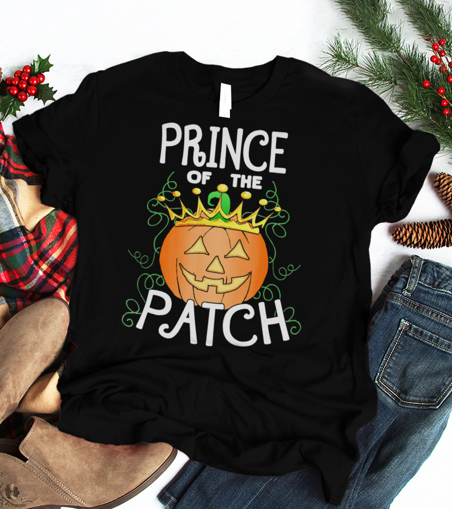 Prince Of The Patch Halloween Pumpkin T-Shirt