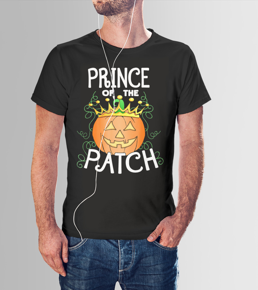 Prince Of The Patch Halloween Pumpkin T-Shirt