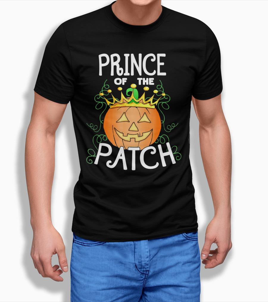 Prince Of The Patch Halloween Pumpkin T-Shirt