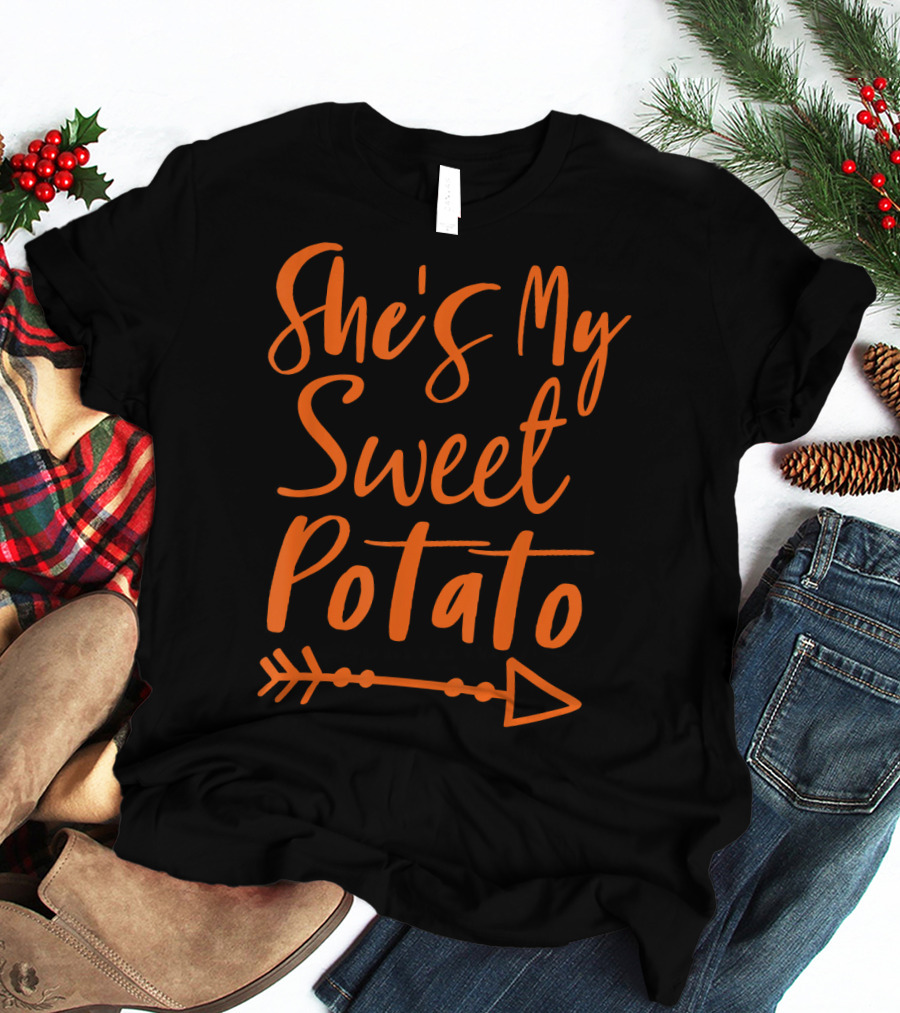 She's My Sweet Potato Halloween T-Shirt