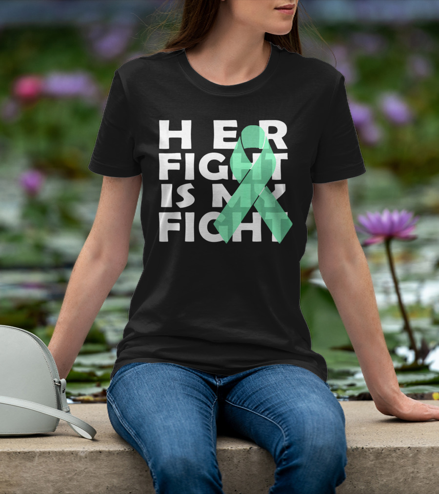 Her Fight Is My Fight Gallbladder Cancer T-Shirt