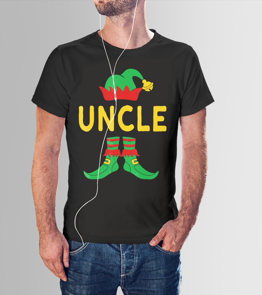 UNCLE Elf Hat And Shoes T-Shirt