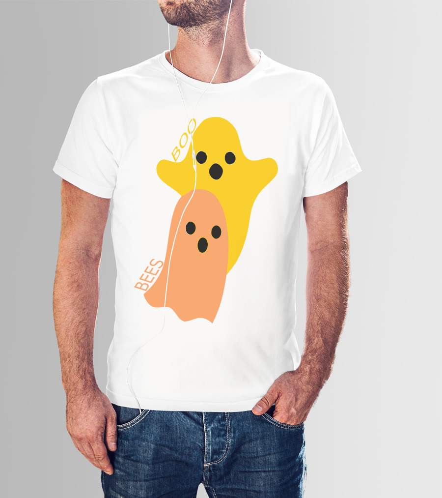 BOO BEES Ghosts Halloween T-Shirt