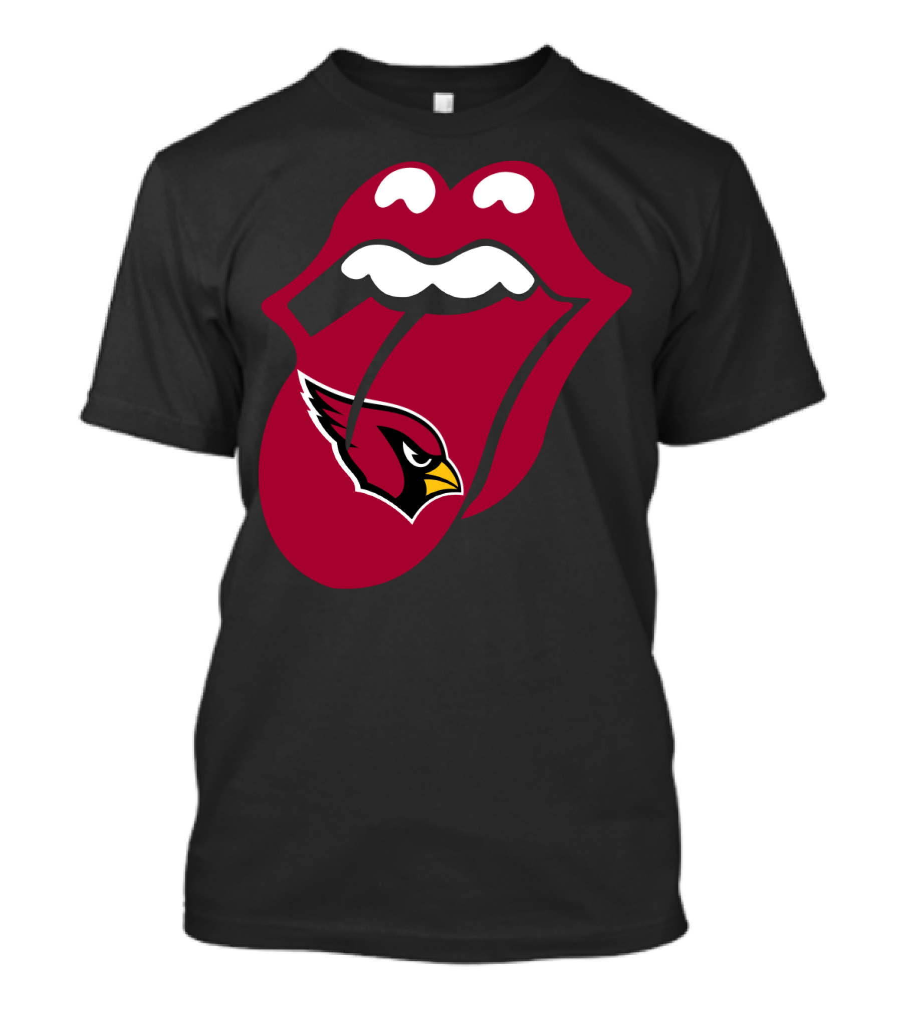 Arizona Cardinals Logo Tongue Icon T-Shirt