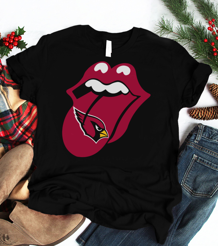 Arizona Cardinals Logo Tongue Icon T-Shirt