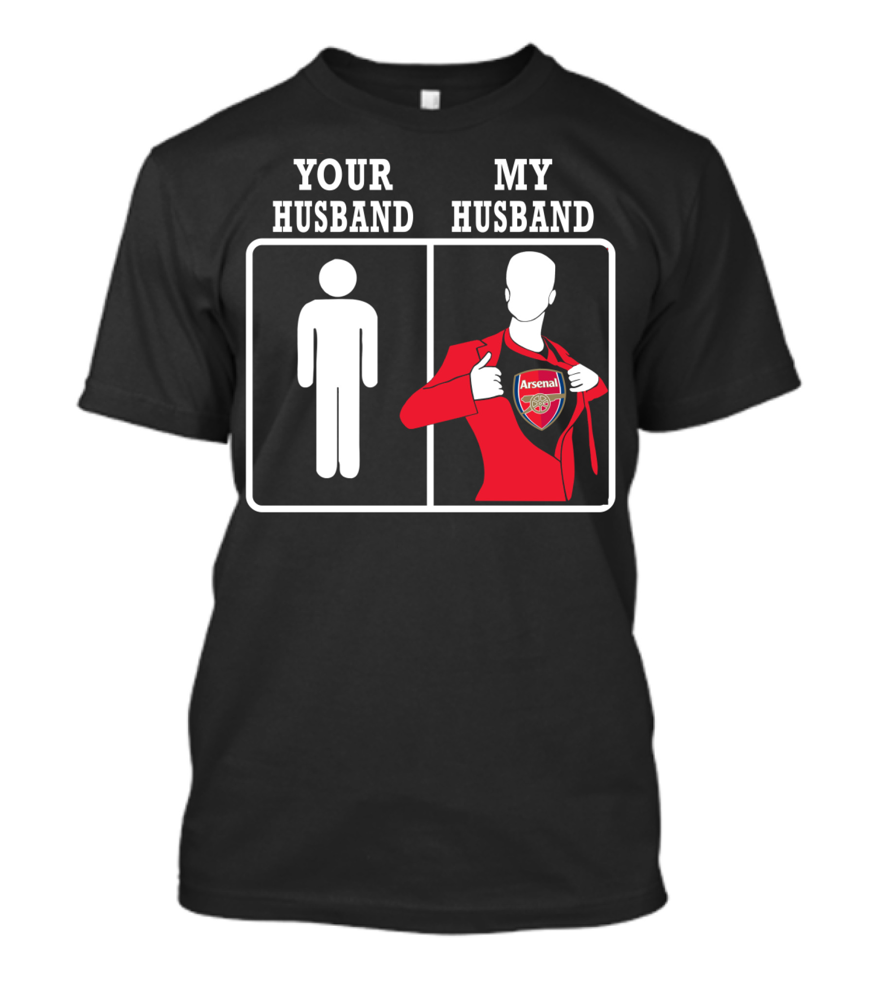 Your Husband My Husband Arsenal T-Shirt